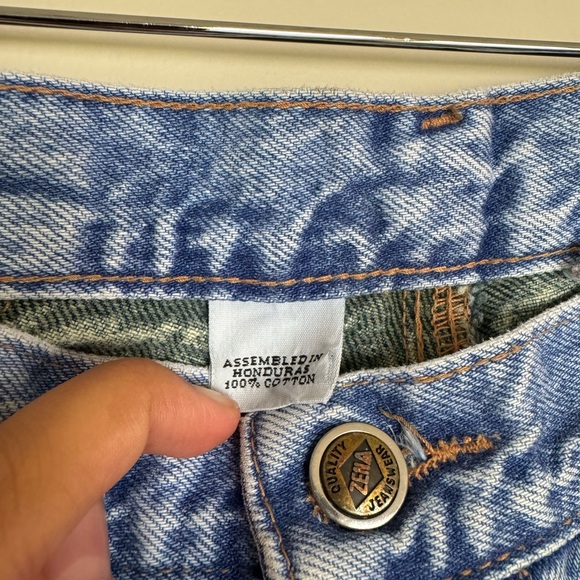 ZENA vintage Bermuda jean shorts jorts - Picture 8 of 10